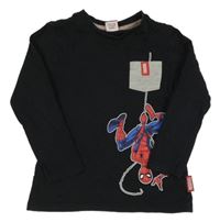 Černé triko se Spider-manem George