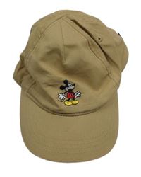 Béžová kšiltovka s Mickeym H&M