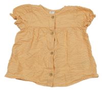 Brosková krepová blúzka H&M