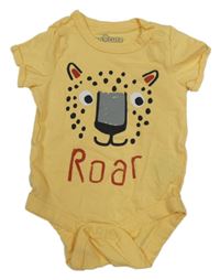 Žluté body s leopardem So Cute