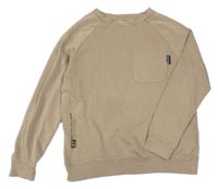 Béžová mikina s vreckom H&M