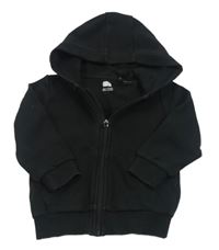 Čierna prepínaci mikina s kapucňou F&F