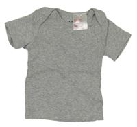 Šedé melírované tričko H&M