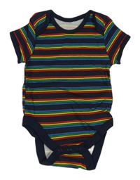 Tmavomodro-farebné pruhované body PRIMARK