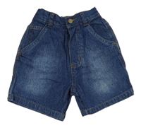 Modré riflové kraťasy Mothercare