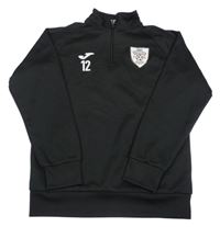 Čierna thermo futbalová mikina so znakom Joma