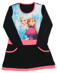 Čierno-farebné šaty s Frozen