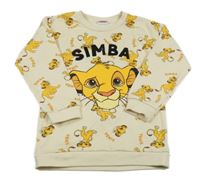Béžová mikina so Simbou Matalan