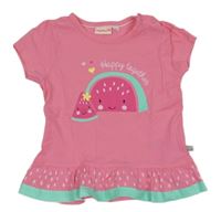 Růžová tunika s melouny Liegelind