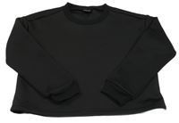 Čierna športová oversize mikina Next