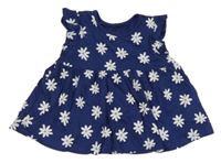 Tmavomodré květované tričko George