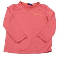 Ružové funkčné tričko s nápisom Lupilu