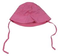 Ružový plátenný klobúk H&M