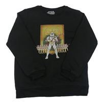 Černá mikina se StarWars 