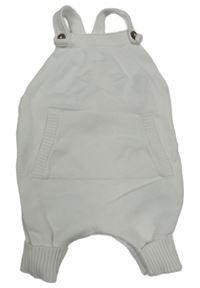 Biele pletené na traké tepláky s hviezdou Next