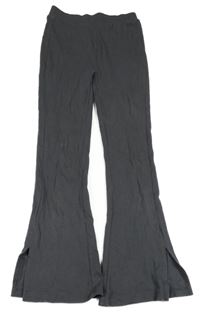 Tmavosivé flare legíny Page one young