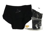 Nové - 4x černé kalhotky se zvěrokruhem M&S