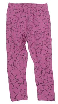 Ružové legíny s hviezdami Tu