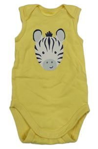 Žluté body se zebrou C&A