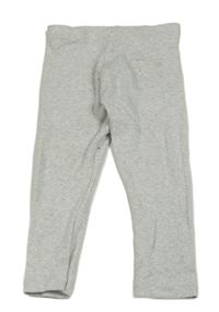 Šedé žebrované legíny M&S