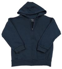 Tmavomodrá prepínaci mikina s kapucňou Primark