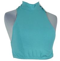 Dámsky svetlomodrý crop top Inamorata