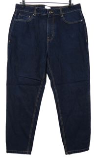 Pánske tmavomodré tapered fit rifle Jack Wills vel. 34/32
