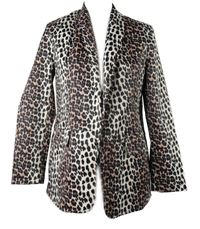 Dámský černo-smetanovo-růžový vzorovaný sakový cardigán Shein 