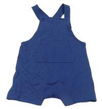 Modrý bavlněný kraťasový overal H&M