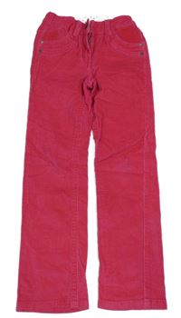 Neonově růžové manšestráky S. Oliver