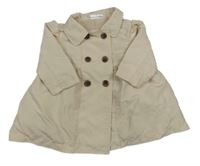 Béžový šusťákový jarní kabát Ergee