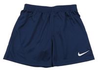 Tmavomodré sportovní funkční kraťasy Nike