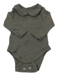 Khaki body s límečkem Primark