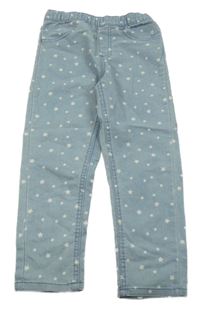 Svetlomodré džegíny s hviezdami Lupilu