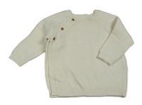 Krémový prepínaci sveter M&S