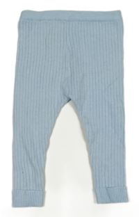 Světlemodré žebrované kamaše little nutmeg