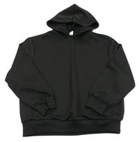 Čierna mikina s kapucňou Shein