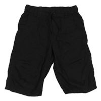 Černé plátěné krařasy H&M