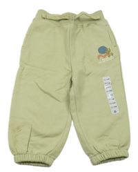 Nové - Světlezelené tepláky s kaktusy Dunnes