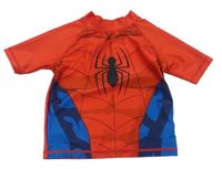 Červeno-modré UV tričko s pavoukem - Spider-man PRIMARK