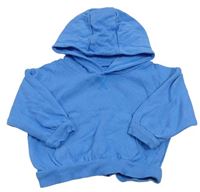 Modrá oversize mikina s vreckom a kapucňou PRIMARK