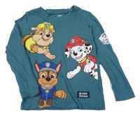 Šalvějové triko s PAW PATROL C&A