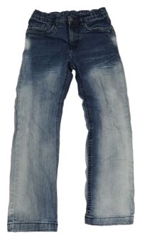 Tmavomodro-modré ombré rifle Yigga