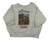 Svetlosivá oversize mikina s Gruffalem George