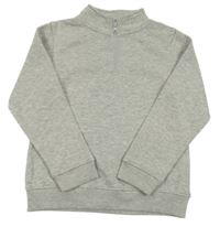 Sivá melírovaná mikina Primark