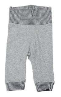 Sivé melírované ľahké tepláky s pruhovaným pasom H&M