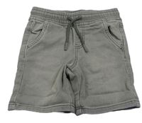 Sivé rifľové kraťasy Denim Co.