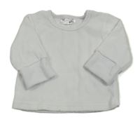 Bílé sametové triko Ergee