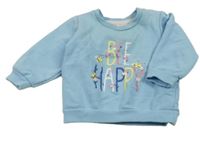 Svetlomodrá mikina s nápisom Ergee