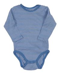 Modro-biele pruhované body H&M